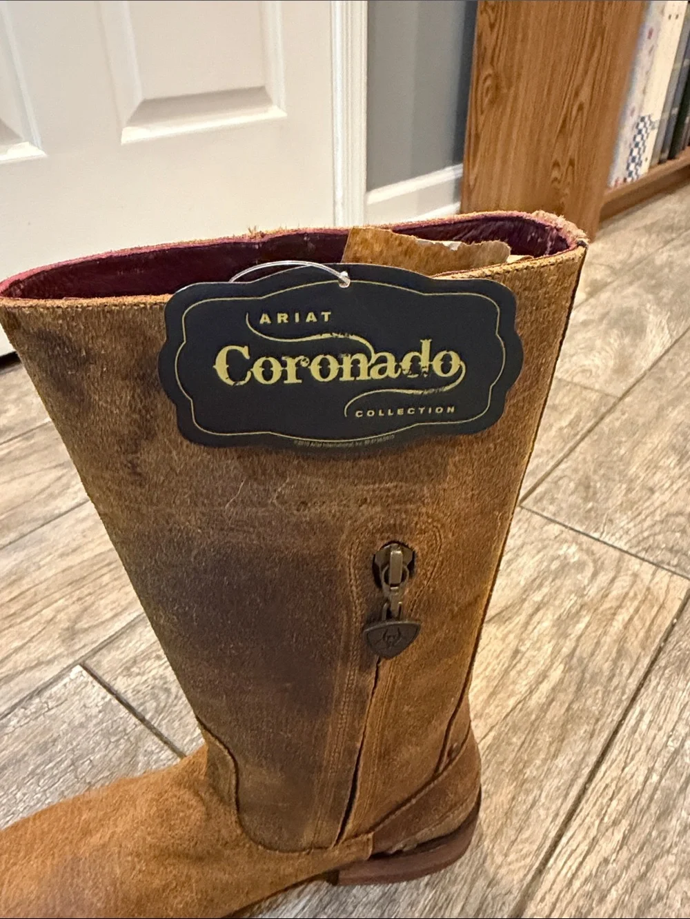Ariat Coronado collection Classic Brown Leather Western Boots Women’s size 6.5 - Picture 5 of 12